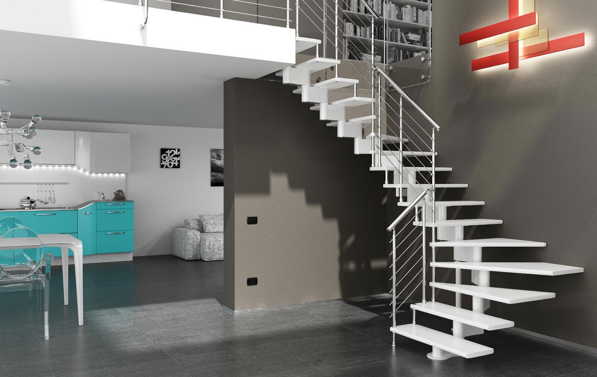 Scale per interni - inalfer . - Industria Porte e Finestre
