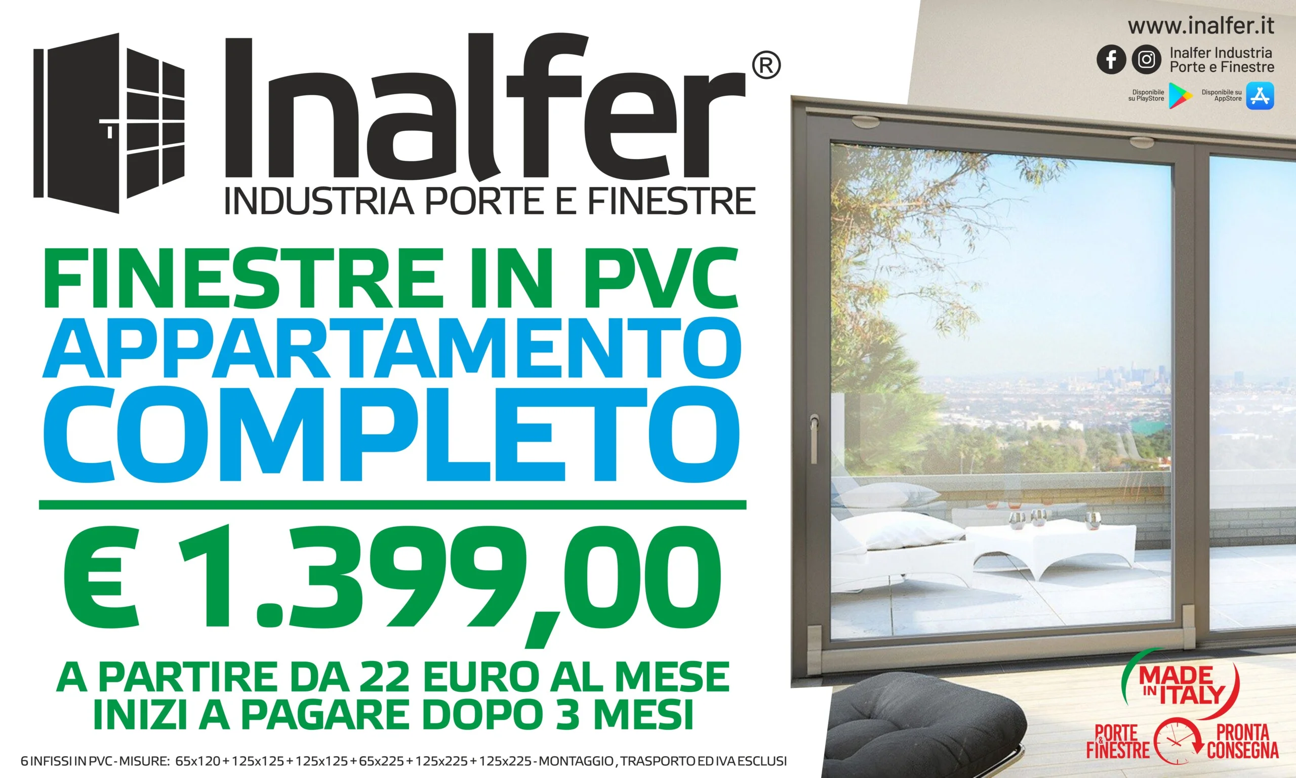 Appartamento Completo finestre