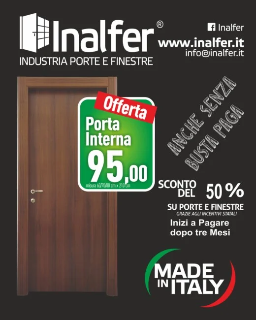 Porta interna € 95.00 Porta interna € 95.00